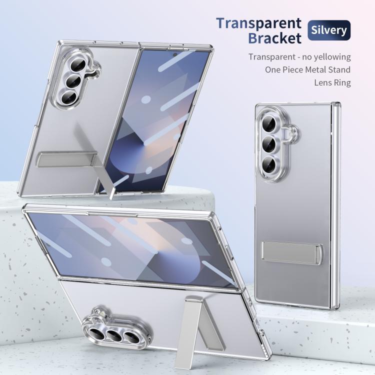 For Samsung Galaxy Z Fold7 5G Ice-Cold Holder PC Hybrid TPU Phone Case