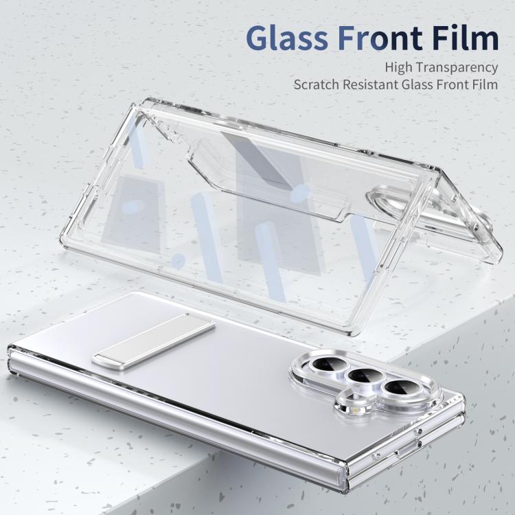 For Samsung Galaxy Z Fold7 5G Ice-Cold Holder PC Hybrid TPU Phone Case