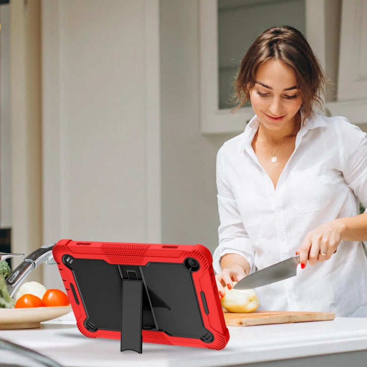 For Lenovo Tab M10 3rd Gen / TB328 Silicone Hybrid PC Tablet Case with Holder