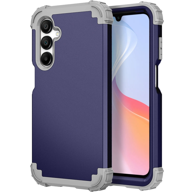 For Samsung Galaxy A16 5G 3 in 1 Silicone Hybrid PC Shockproof Phone Case