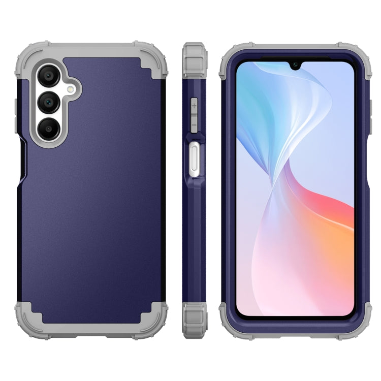For Samsung Galaxy A16 5G 3 in 1 Silicone Hybrid PC Shockproof Phone Case