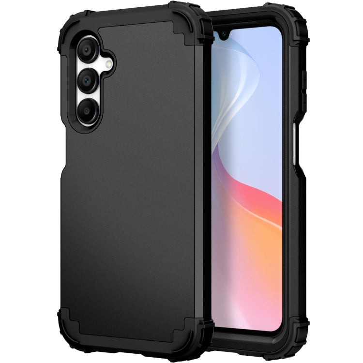 For Samsung Galaxy A16 5G 3 in 1 Silicone Hybrid PC Shockproof Phone Case