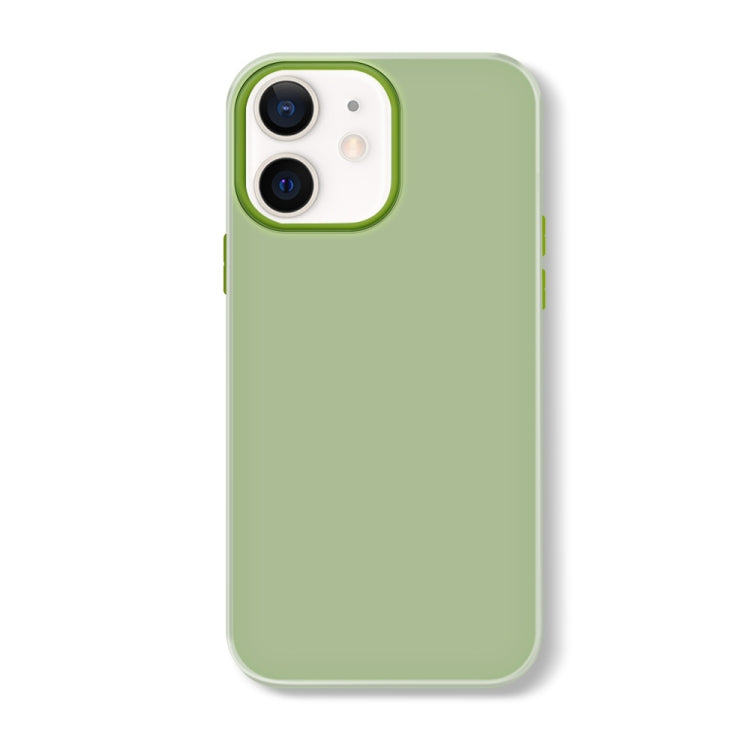 For iPhone 11 Skin Feeling Jelly Series TPU + PC Full Coverage Phone Case