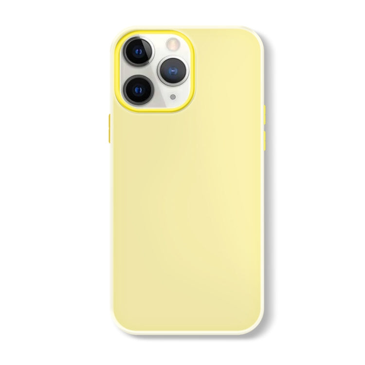 For iPhone 11 Pro Max Skin Feeling Jelly Series TPU + PC Full Coverage Phone Case