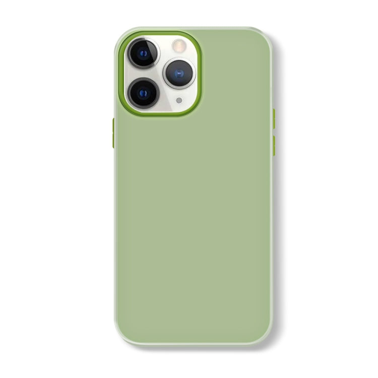 For iPhone 11 Pro Max Skin Feeling Jelly Series TPU + PC Full Coverage Phone Case