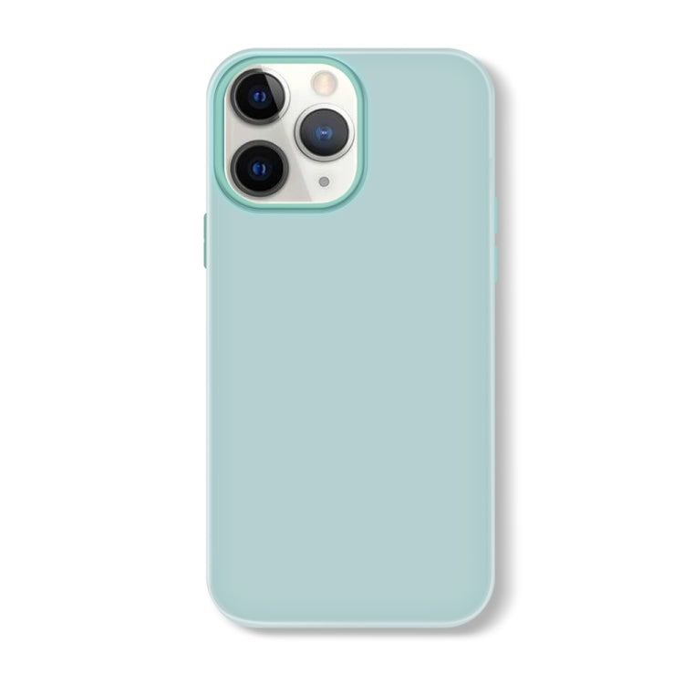 For iPhone 11 Pro Max Skin Feeling Jelly Series TPU + PC Full Coverage Phone Case