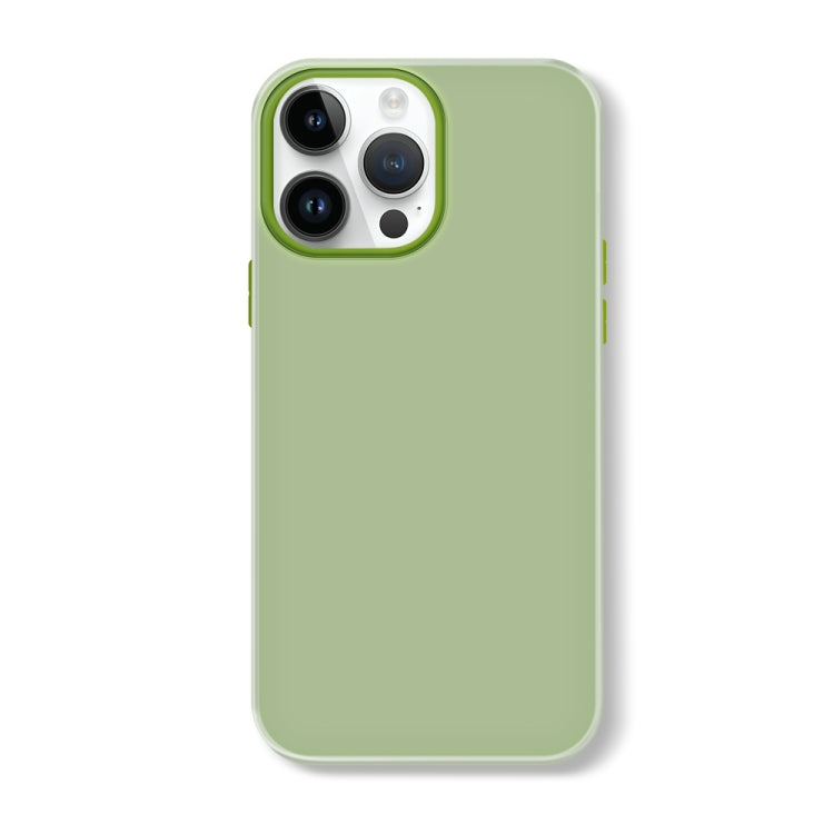 For iPhone 13 Pro Max Skin Feeling Jelly Series TPU + PC Full Coverage Phone Case