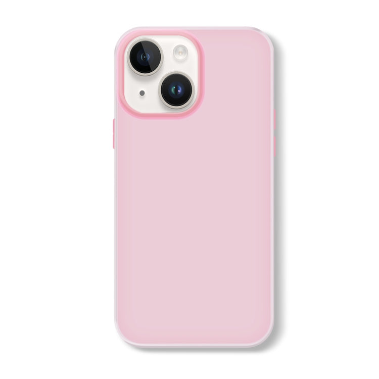 For iPhone 14 Plus Skin Feeling Jelly Series TPU + PC Full Coverage Phone Case