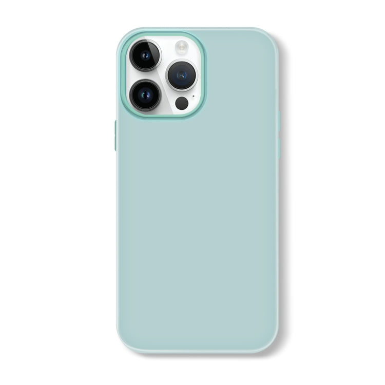 For iPhone 14 Pro Max Skin Feeling Jelly Series TPU + PC Full Coverage Phone Case