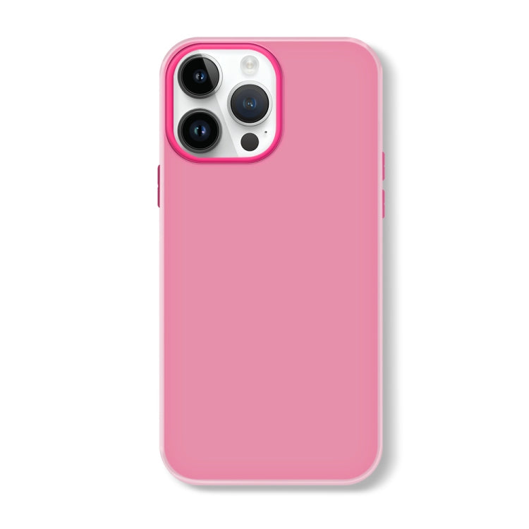 For iPhone 15 Pro Skin Feeling Jelly Series TPU + PC Full Coverage Phone Case