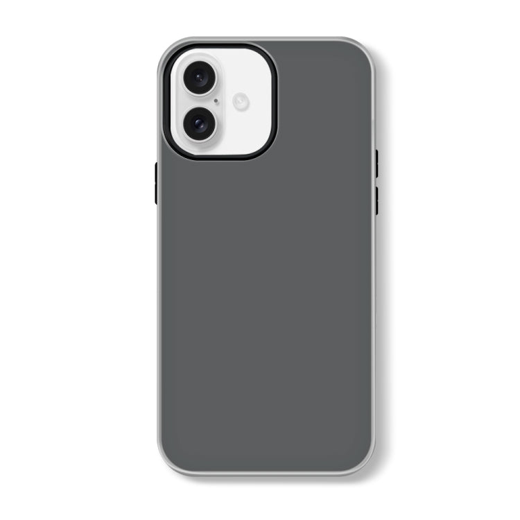 For iPhone 16 Plus Skin Feeling Jelly Series TPU + PC Full Coverage Phone Case
