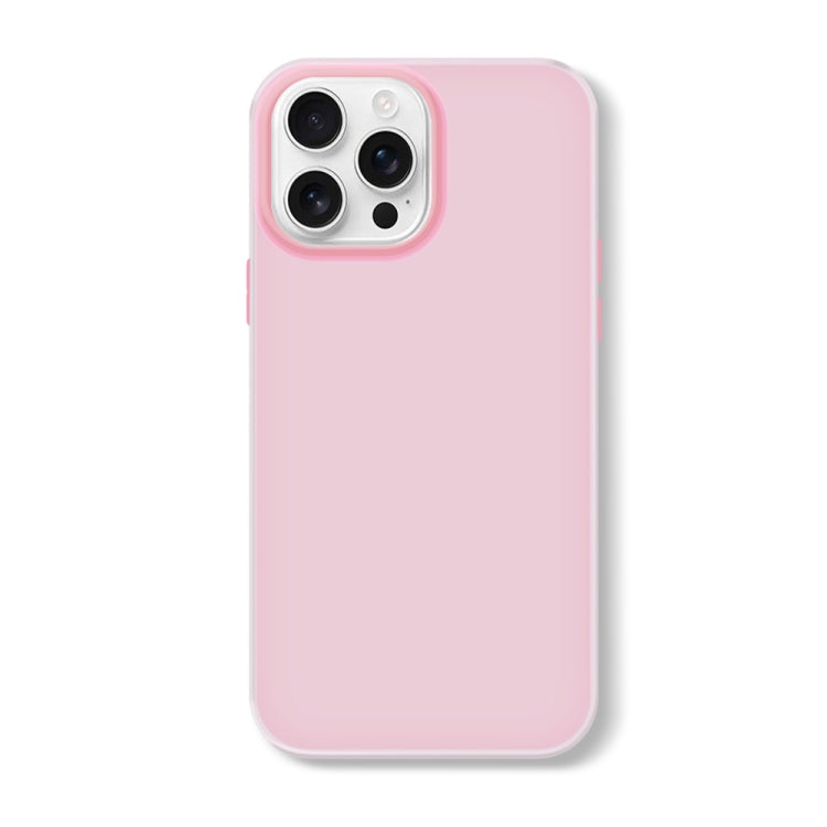 For iPhone 16 Pro Max Skin Feeling Jelly Series TPU + PC Full Coverage Phone Case