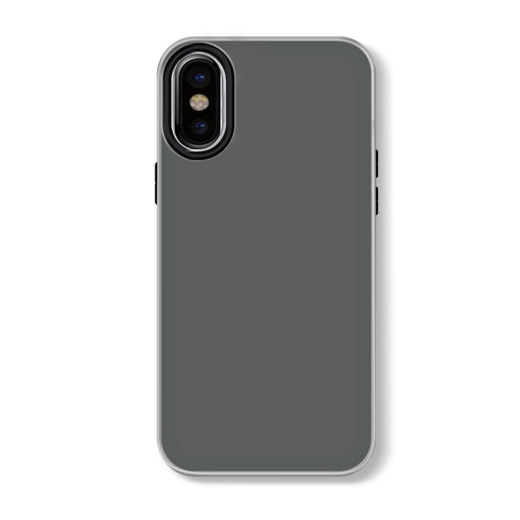 For iPhone X / XS Skin Feeling Jelly Series TPU + PC Full Coverage Phone Case
