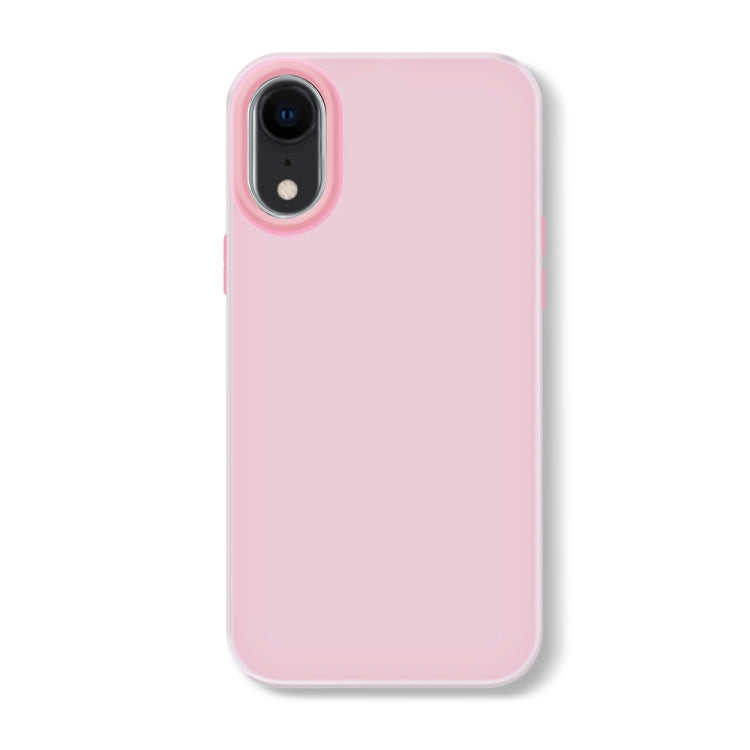 For iPhone XR Skin Feeling Jelly Series TPU + PC Full Coverage Phone Case