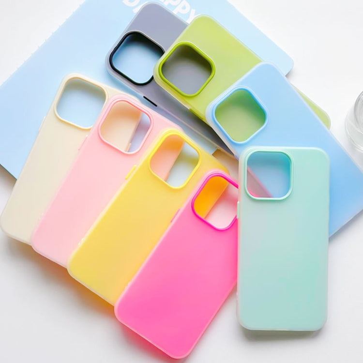 For iPhone 11 Skin Feeling Jelly Series TPU + PC Full Coverage Phone Case