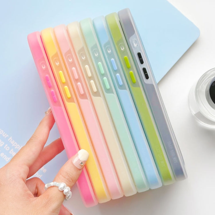 For iPhone 14 Pro Skin Feeling Jelly Series TPU + PC Full Coverage Phone Case