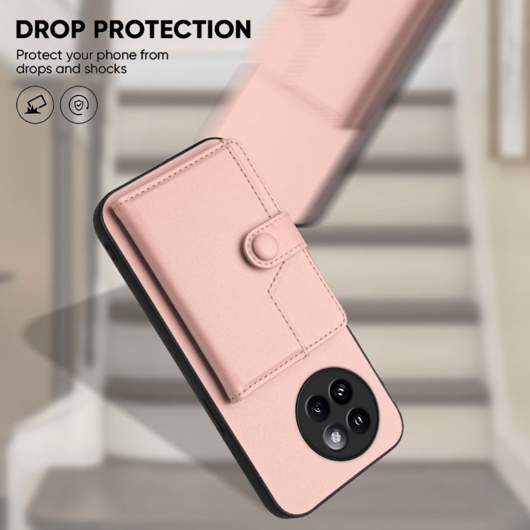 For Xiaomi Civi 4 Pro Button Card Bag RFID Anti-theft Phone Case