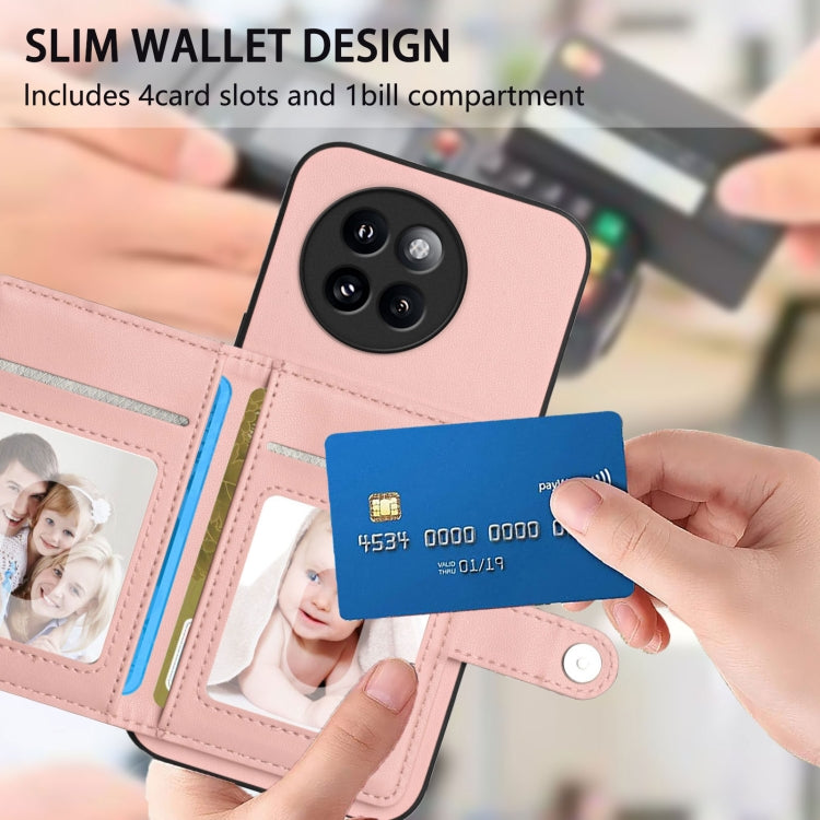 For Xiaomi Civi 4 Pro Button Card Bag RFID Anti-theft Phone Case