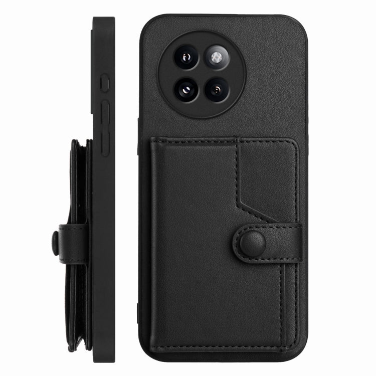 For Xiaomi Civi 4 Pro Button Card Bag RFID Anti-theft Phone Case