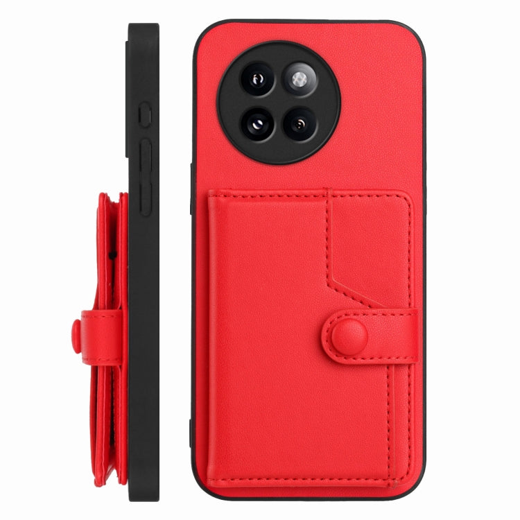 For Xiaomi Civi 4 Pro Button Card Bag RFID Anti-theft Phone Case