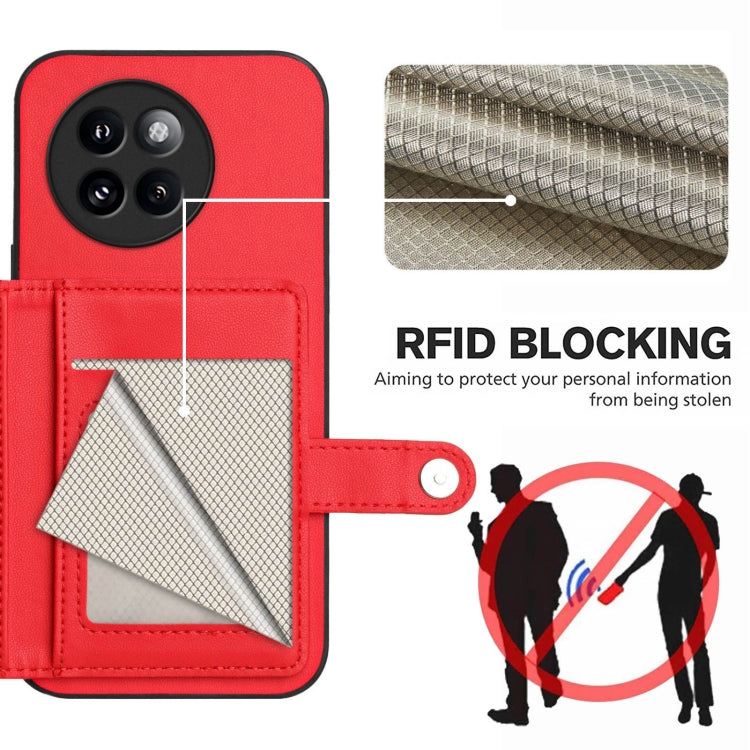 For Xiaomi Civi 4 Pro Button Card Bag RFID Anti-theft Phone Case
