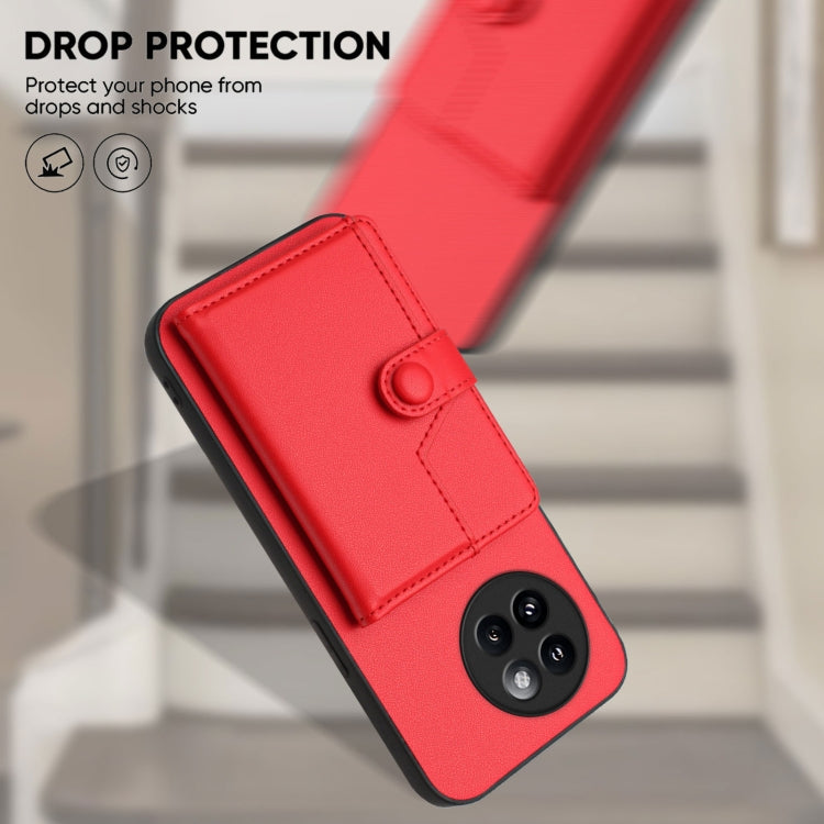 For Xiaomi Civi 4 Pro Button Card Bag RFID Anti-theft Phone Case