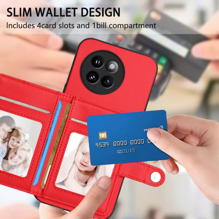 For Xiaomi Civi 4 Pro Button Card Bag RFID Anti-theft Phone Case