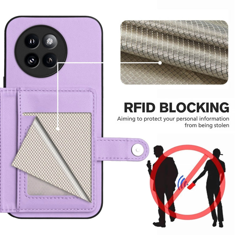 For Xiaomi Civi 4 Pro Button Card Bag RFID Anti-theft Phone Case