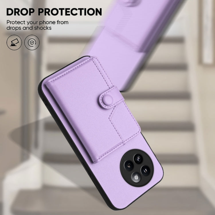 For Xiaomi Civi 4 Pro Button Card Bag RFID Anti-theft Phone Case