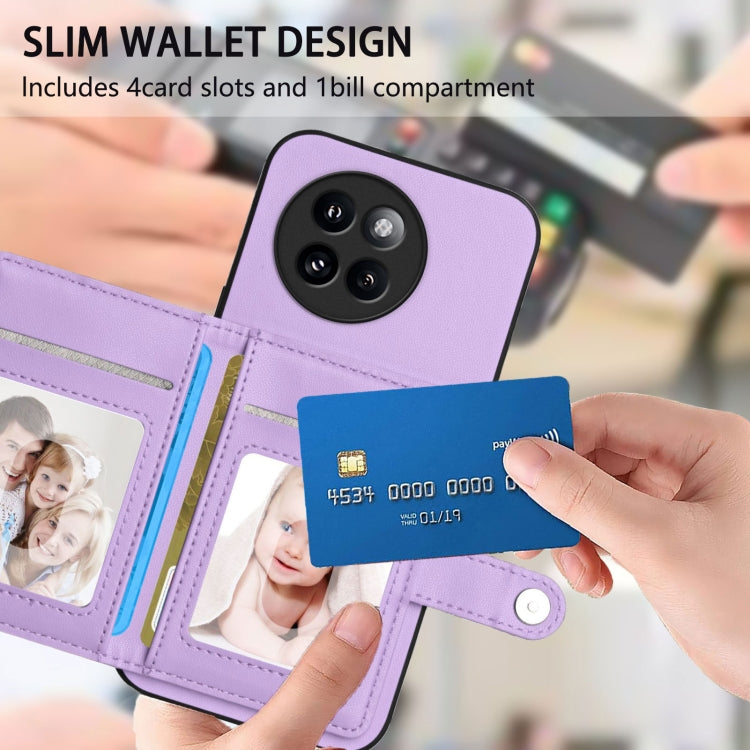 For Xiaomi Civi 4 Pro Button Card Bag RFID Anti-theft Phone Case