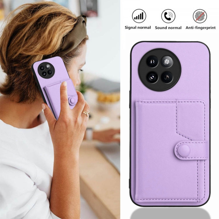 For Xiaomi Civi 4 Pro Button Card Bag RFID Anti-theft Phone Case