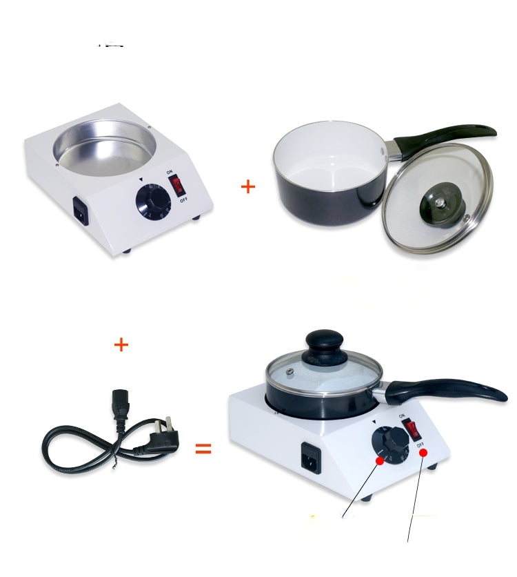 Chocolate Melting Machine With Adjustable Thermostat Melting Wax Machine, Size:29x22x19cm