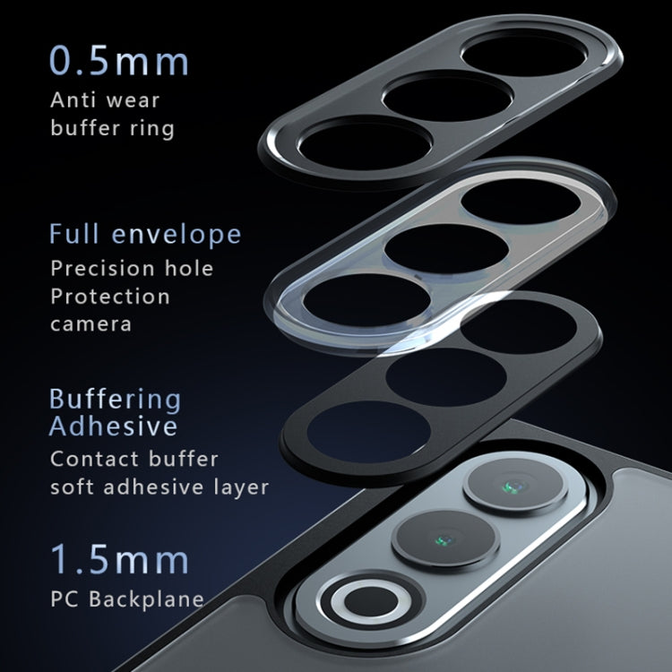For OnePlus Ace 3V Armor MagSafe Precise Hole PC Hybrid TPU Phone Case - Frosted Black