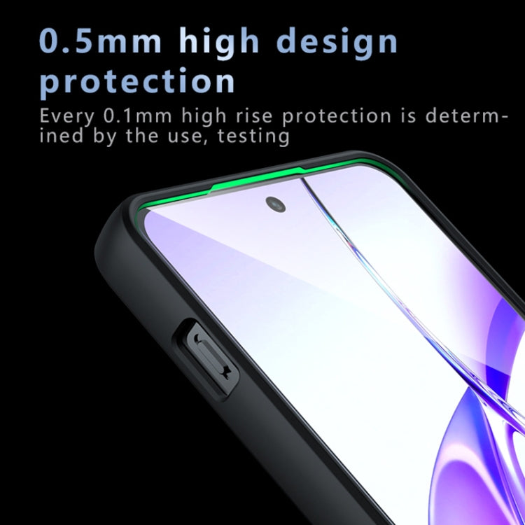 For OnePlus Ace 3V Armor MagSafe Precise Hole PC Hybrid TPU Phone Case - Frosted Black