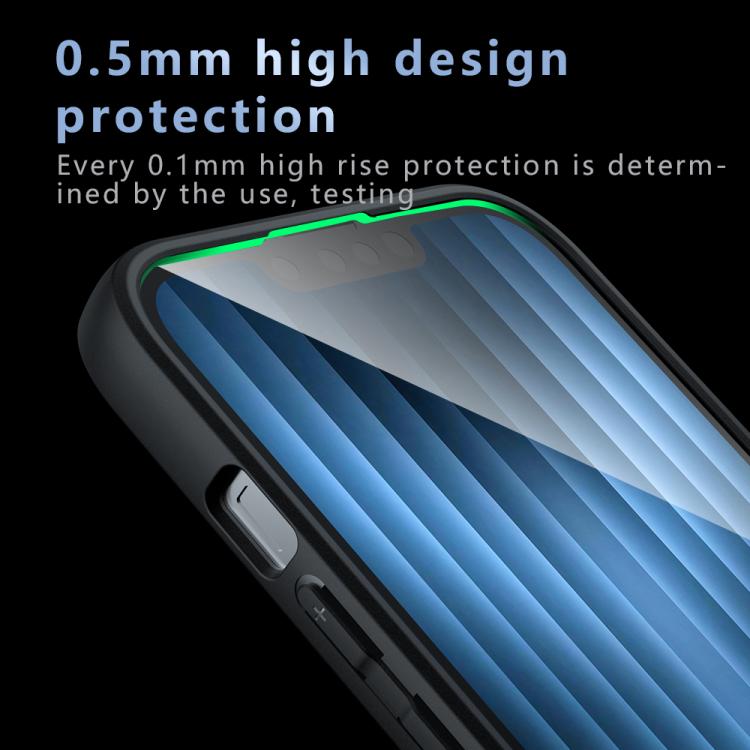 For iPhone 17e / 16e Armor MagSafe PC Hybrid TPU Phone Case - Frosted Black