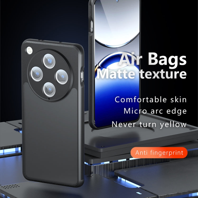 For OPPO Find X8 Pro Armor MagSafe PC Hybrid TPU Phone Case - Frosted Black