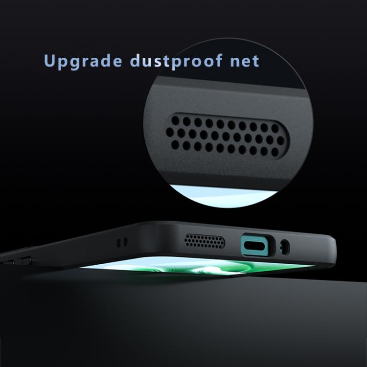 For OPPO Reno11 F Armor MagSafe PC Hybrid TPU Phone Case - Frosted Black
