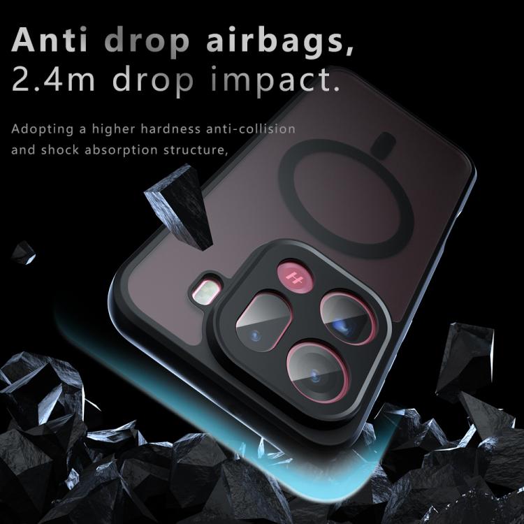 For OPPO Find X9 Pro Armor MagSafe PC Hybrid TPU Phone Case - Frosted Black