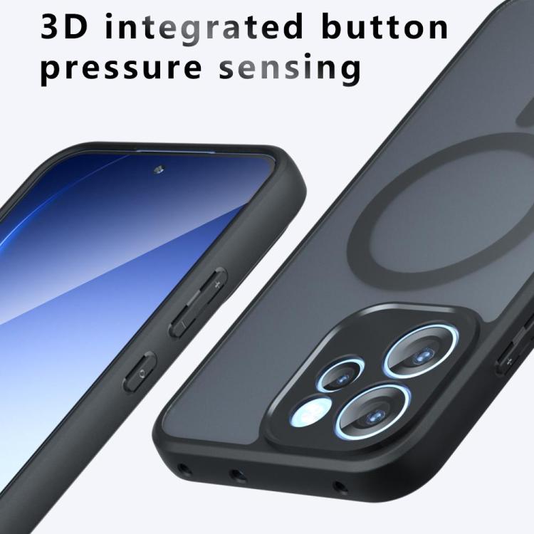 For OPPO Reno15 Pro Max 5G Global Armor MagSafe PC Hybrid TPU Phone Case - Frosted Black