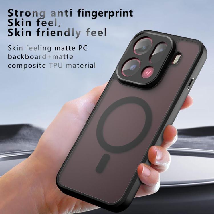 For OPPO Find X9 Armor MagSafe PC Hybrid TPU Phone Case - Frosted Black