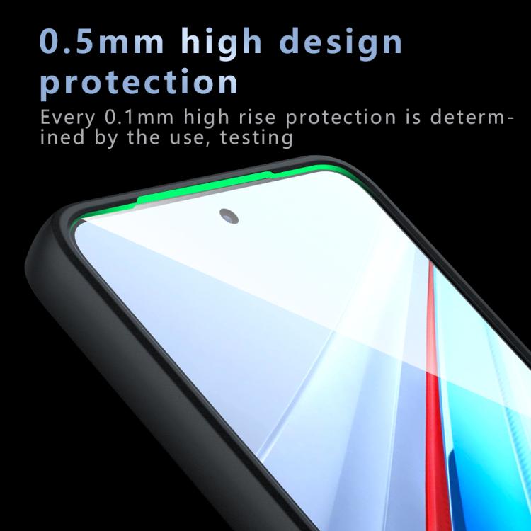 For vivo iQOO 13 Armor MagSafe PC Hybrid TPU Phone Case - Frosted Black