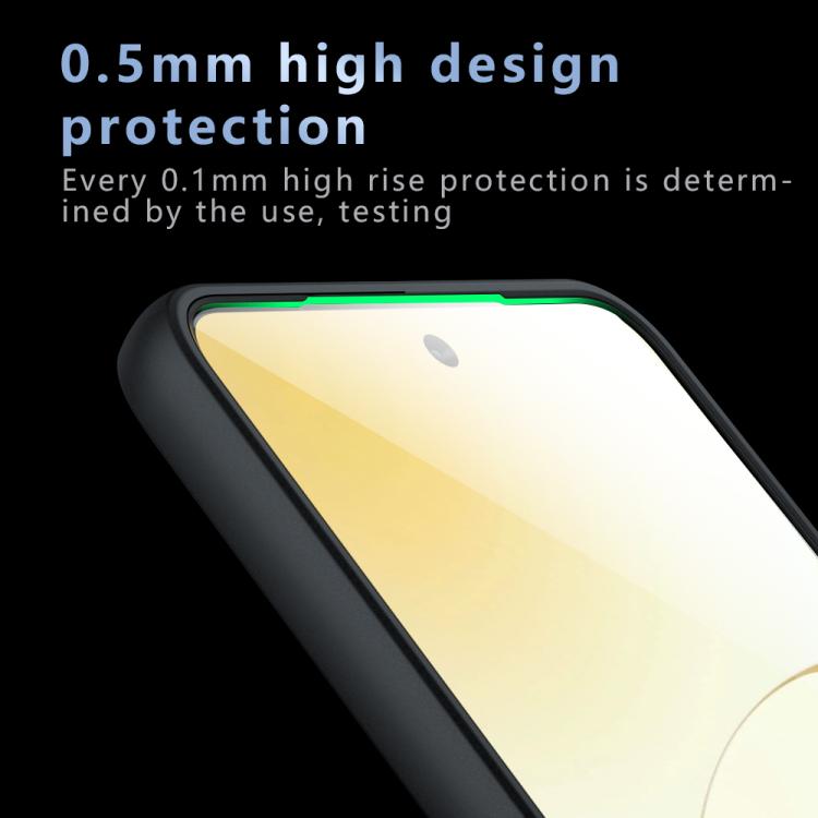 For vivo V50 Lite Armor MagSafe PC Hybrid TPU Phone Case - Frosted Black