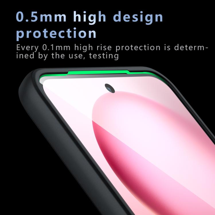 For vivo V30 Armor MagSafe PC Hybrid TPU Phone Case - Frosted Black