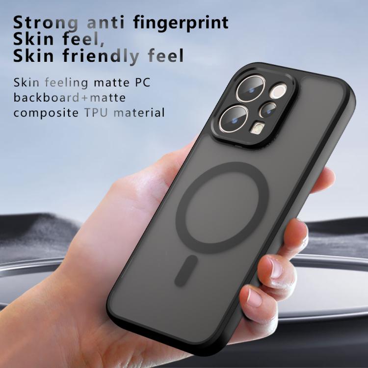 For vivo V70 / S50 5G Armor MagSafe PC Hybrid TPU Phone Case - Frosted Black