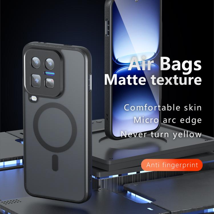 For vivo iQOO 15 Ultra Armor MagSafe PC Hybrid TPU Phone Case - Frosted Black