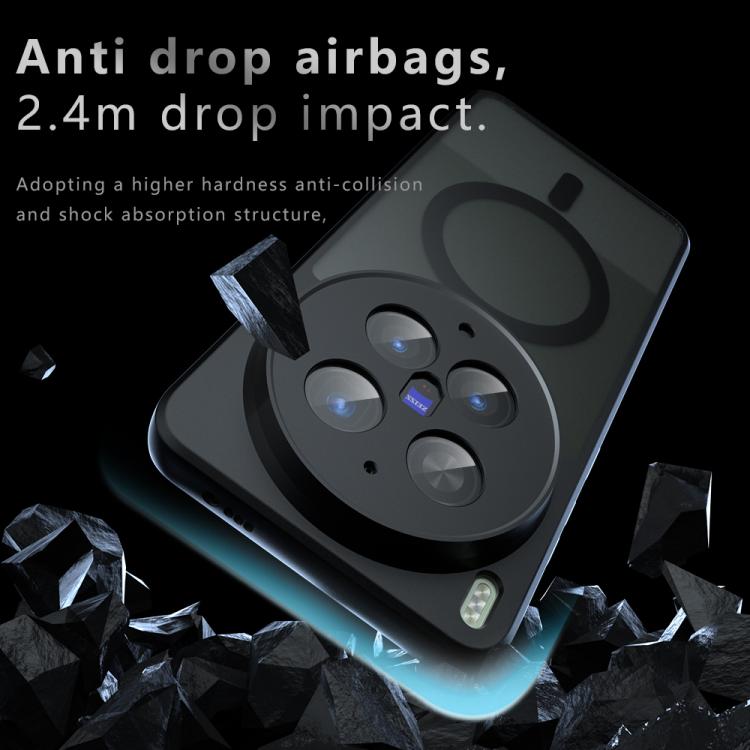 For vivo X300 Ultra Armor MagSafe PC Hybrid TPU Phone Case - Frosted Black