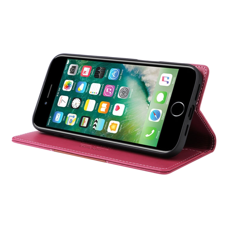 For iPhone SE 2022 / SE 2020 / 8 / 7 GQUTROBE G01 RFID Anti-theft Leather Phone Case