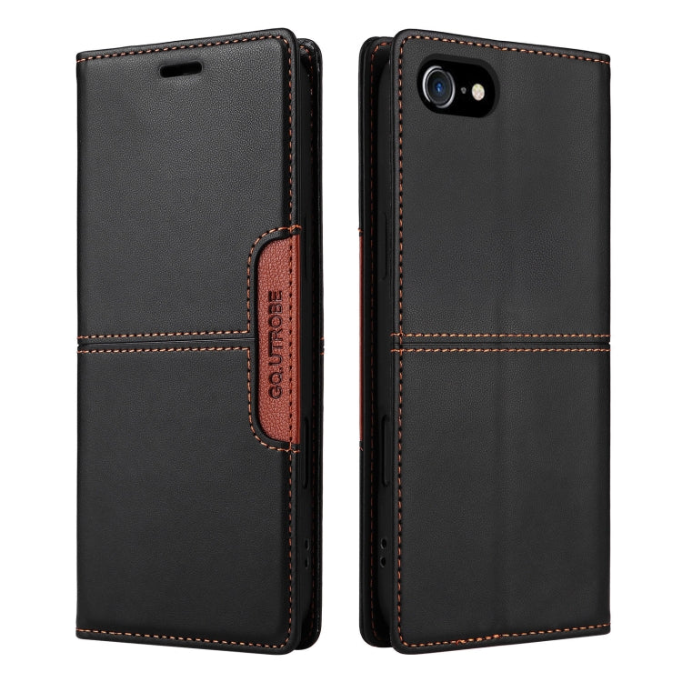 For iPhone SE 2022 / SE 2020 / 8 / 7 GQUTROBE G01 RFID Anti-theft Leather Phone Case