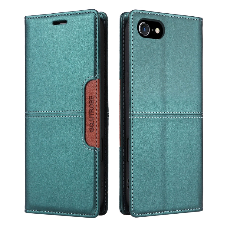 For iPhone SE 2022 / SE 2020 / 8 / 7 GQUTROBE G01 RFID Anti-theft Leather Phone Case