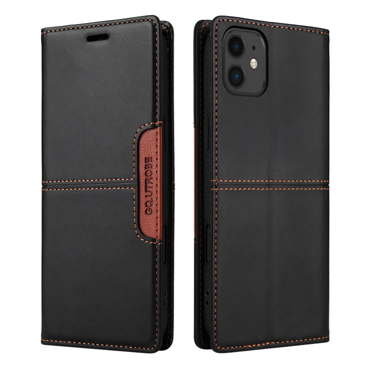 For iPhone 11 GQUTROBE G01 RFID Anti-theft Leather Phone Case